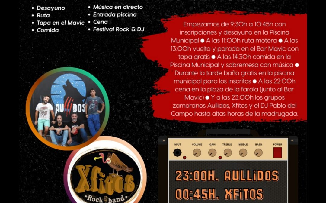 Quedada motera festival rock