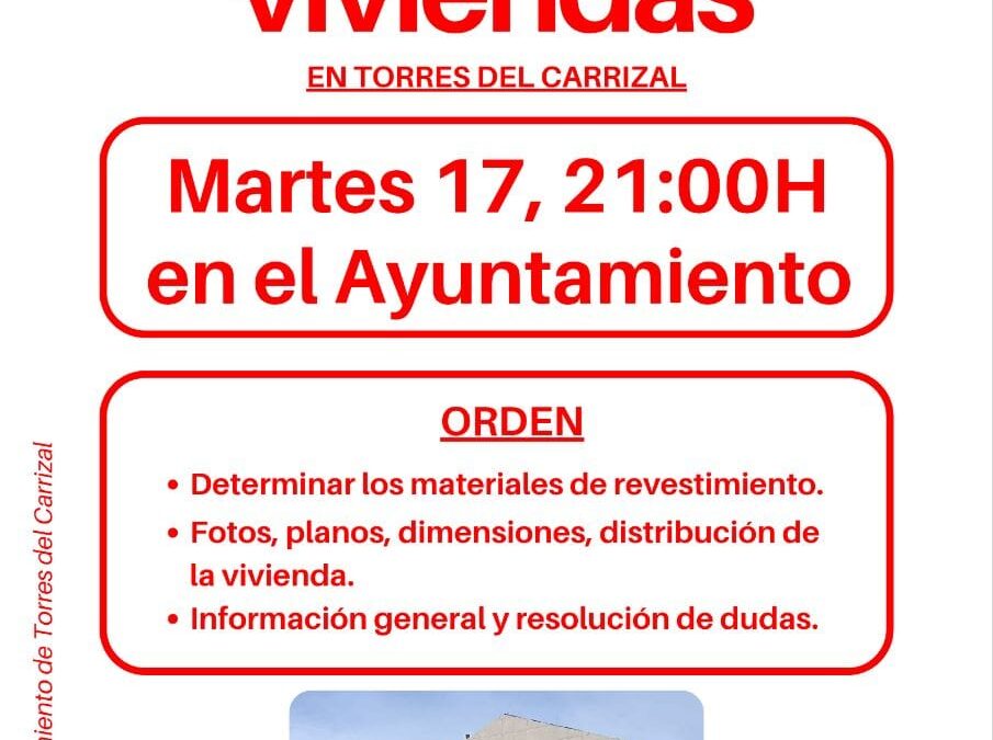 3ª REUNIÓN VIVIENDAS