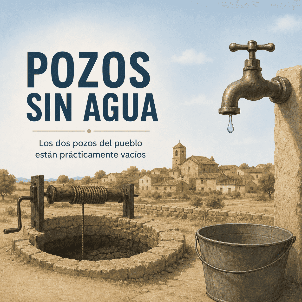 Pozo sin agua torres del Carrizal