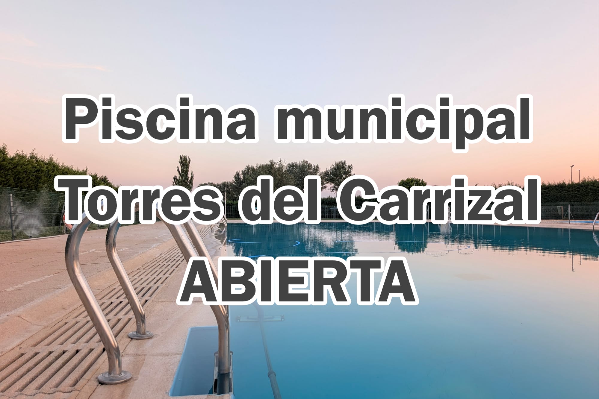 piscina torres del carrizal